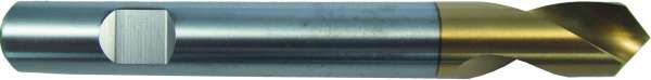 PROFI-NC-Anbohrer 90°, HSS-Co5, profilgeschliffen, TIN, Werksnorm