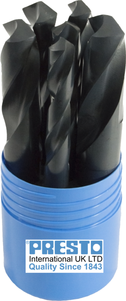 6-tlg. Spiralbohrer Set DIN 338 HSSG mit red. Schaft 13 mm, Ø 14-16-18-20-22-25 mm