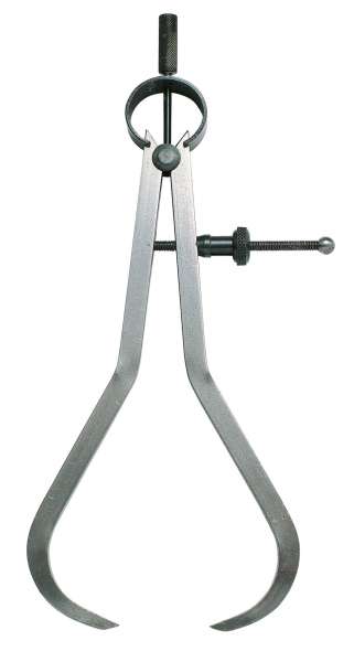 Präzisions-Federaussentaster, Außentaster, DIN 6487, Längen: 75 - 600 mm