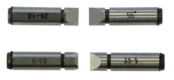 Gewinde-Einsätze für Gewinde-Messschrauben / Mikrometer