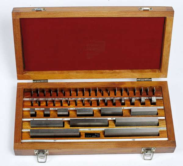 Endmasssatz aus Hartmetall Güte 0 - 32, 47 oder 87 Satz