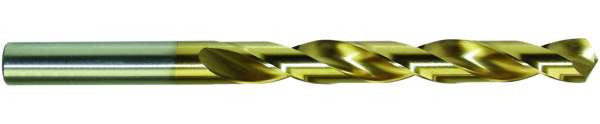 PROFI Super DIN 338N Spiralbohrer, HSS, profilgeschliffen, TIN, Kreuzanschliff