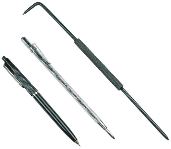 Reißnadel mit Hartmetallspitzen (250 mm)