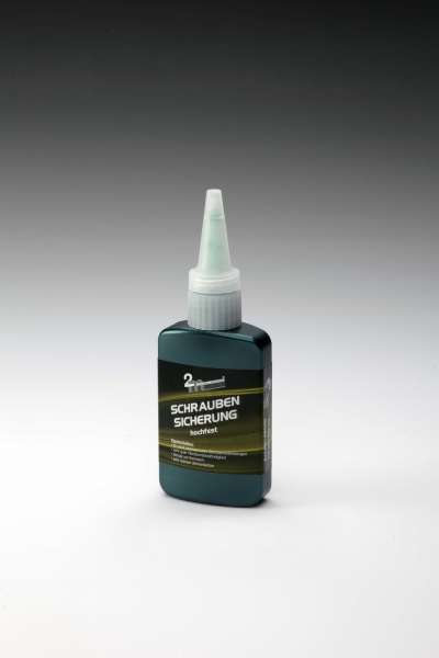 Schraubensicherung hochfest, grün, verhindert bei allen Gewindeteilen aus Metall ungewolltes Lösen