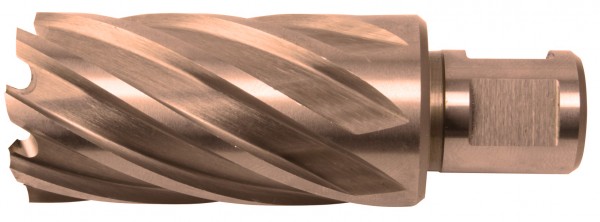 Kernbohrer HSS-CO Kernlochbohrer, kurz 30 mm, 8% cobalt legiert, mit 3/4" Weldon - Schaft (Weldonsch