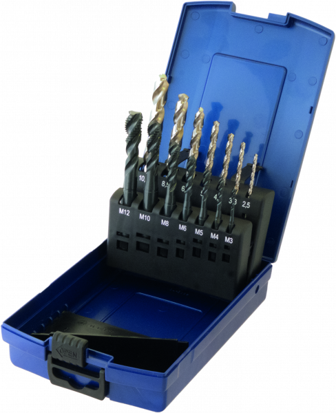 HSS-Co PROFILINE VISION Maschinengewindebohrer DIN 371, Form C, 14-teilig