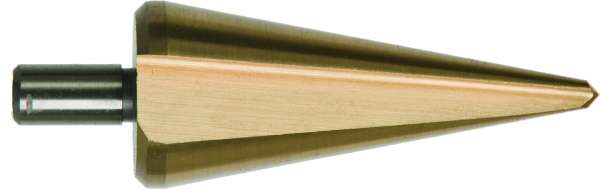 HSS - M2 - TIN Blechschälbohrer mit Kreuzanschliff, TITAN beschichtet, STANDARD, 3 - 40 mm