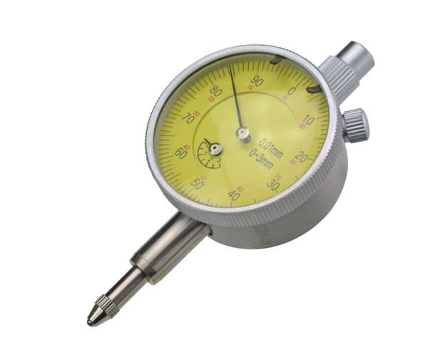 Klein-Messuhr ø 40 mm, Messbereich 3 mm oder 5 mm, Ablesung 0,01 mm