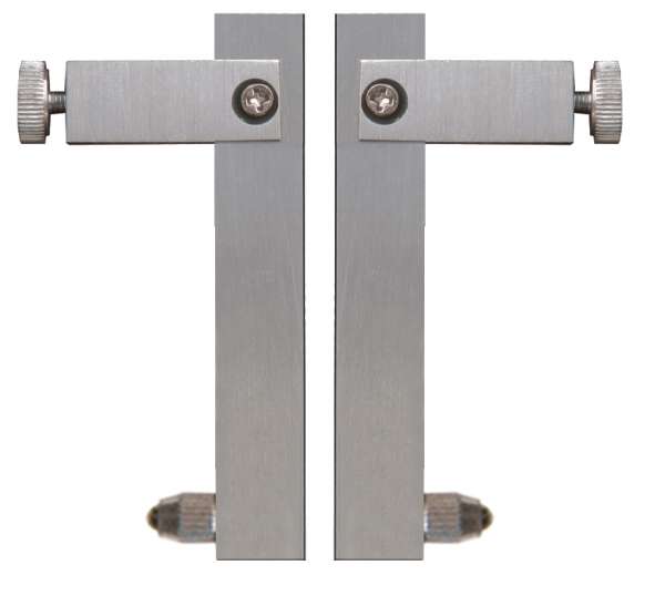 Messeinsätze für Digital-Universal-Messschieber / Schieblehre, für Aufnahme von Messuhren-Einsätzen