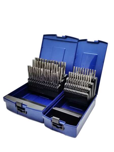 91-tlg. PROFI Handreibahlen Satz HSS, DIN 206, Form B, Toleranz H7, Ø 1,0 - 10,0 mm x 0,1 mm