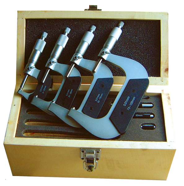 Bügelmessschrauben- / Mikrometer-Satz