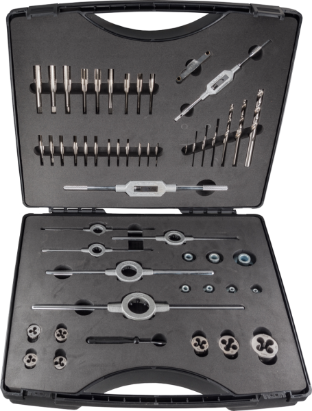 HSS Gewindeschneide-Sortiment, Classic, M3 - M12, DIN 352,Kunstoffkassette