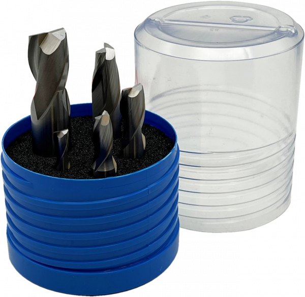 HSS-Co8 PROFI Langlochfräser DIN 327, Typ N, 5-teilig