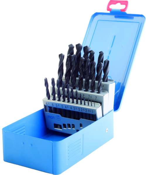 HSS-STANDARD-SUPER-Spiralbohrer DIN 338,Typ N, rechts,schwarze