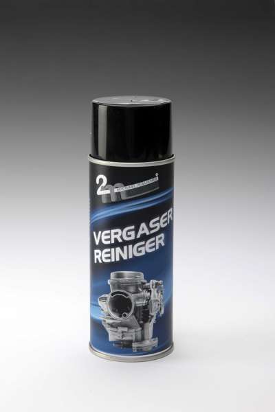 Vergaserreiniger, entfernt Ablagerungen innen sowie Lackreste außen, reinigt und entfettet Luftdüsen