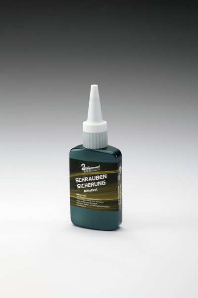 Schraubensicherung mittelfest, blau, dichtet und verschließt Schraubverbindungen, härtet schnell aus