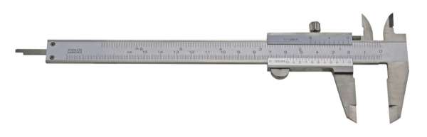 Messschieber / Schieblehre für Linkshänder