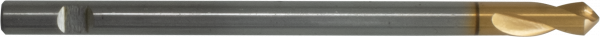 PROFI-NC-Anbohrer 90°, HSS-Co5, profilgeschliffen, lang, TiN, Werksnorm