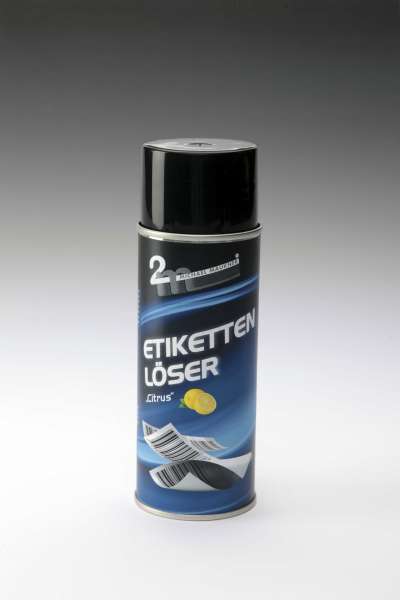 Etikettenlöser entfernt Haftetiketten und Rückstände von Klebstoffen in kurzer Zeit.