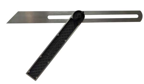 Schmiege mit Druckgußschenkel, Griff lackiert (200-300 mm)