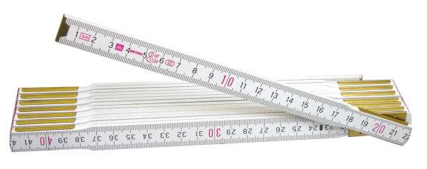 Holzgliedermaßstäbe EG-Genauigkeitsklasse III, Längen: 2 - 3 m