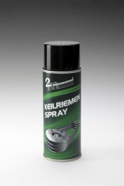 Keilriemenspray, hält Bänder flexibel, vermeidet Schlupf, verbessert Zugkraft, verhindert Quietschen