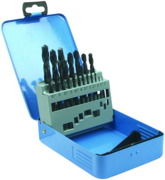 HSS-STANDARD-Spiralbohrer DIN 338, Spiralbohrer,Typ N, rechts,schwarze