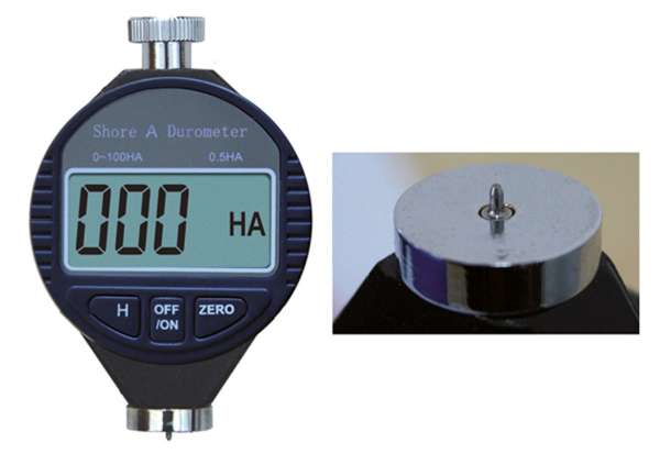 Digital-Shore-Härteprüfgerät-Flache Kegelspitze