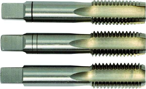 Handgewindebohrer DIN 352, HSSG (Vor- Mittel- oder Fertigschneider)