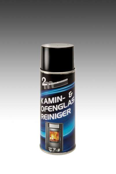 Kamin- & Ofenglasreiniger ist ein Aktivschaum-Reiniger zur Entfernung von Verbrennungsrückständen