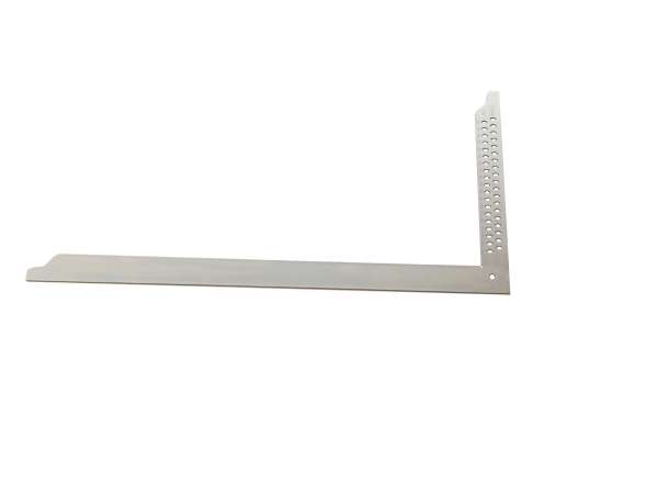 Zimmermannswinkel 35 mm breit, konisch, mit Anreißlöchern