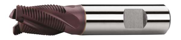 HSS-Co8 PROFI Schaftfräser DIN 844, Typ HR, TIALN-beschichtet