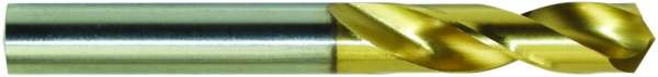 PROFI DIN 1897 Spiralbohrer, HSS, profilgeschliffen, TIN, Kreuzanschliff