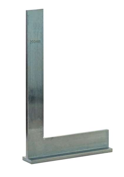 Schlosserwinkel, verzinkt bis 2000 mm, mit Anschlag