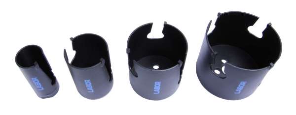 Lochsäge TCT mit Verzahnung aus Hartmetall HM