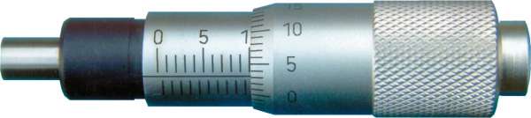 Einbau-Messschraube / Mikrometer, Messbereich 0 - 15 mm