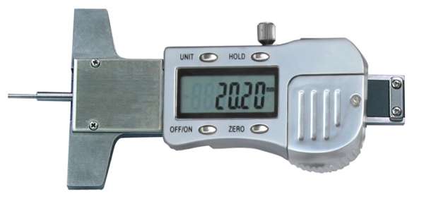 Digital-Tiefen-Messschieber / Schieblehre mit Spitze