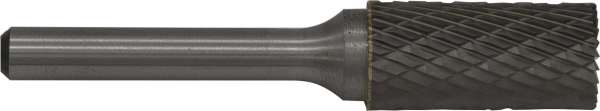 PROFILINE Hartmetall Frässtift, Kreuzverzahnung, B Zylinder mit Stirnverzahnung