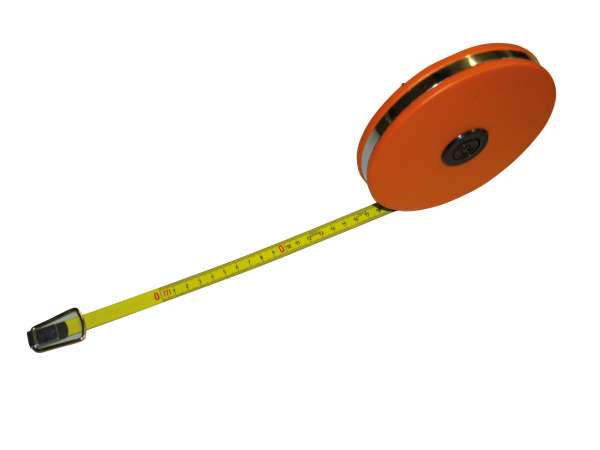 Stahlbandmaß mit mm-Duplexteilung, nach EG Genauigkeitsklasse II, korrosionsgeschützt, Längen: 10 -