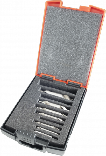 PROFI-DIN 333 Zentrierbohrer-Set, HSS, profilgeschliffen, blank, Form A