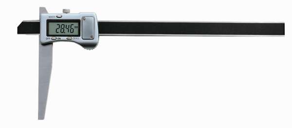 Digital-Tiefen-Messschieber / Schieblehre mit asymmetrischer Brücke