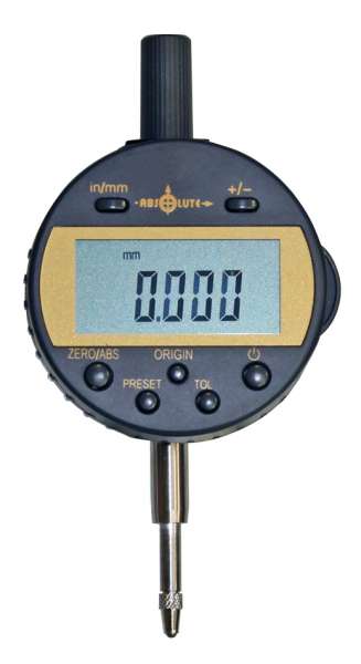Digital-Messuhr mit Absolut System, Ablesung 0,001 mm (12,7 mm)