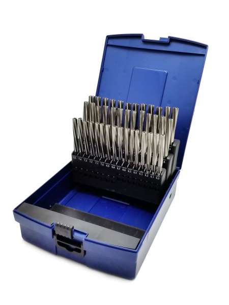 41-tlg. PROFI Handreibahlen Satz HSS, DIN 206, Form B, Toleranz H7, Ø 6,0 - 10,0 mm x 0,1 mm