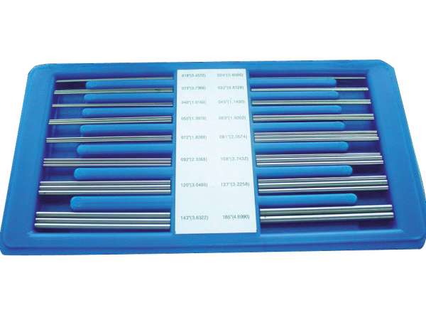 Gewinde-Messstift-Satz aus Spezialstahl, 48 tlg.