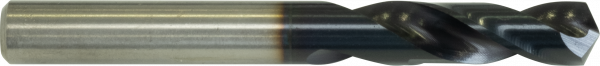 PROFI DIN 1897 Spiralbohrer, HSS-Co5, profilgeschliffen, TiALN, Kreuzanschliff