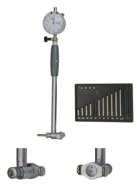 Innen-Feinmessgerät-Satz 18 - 160 mm, mit Messuhr
