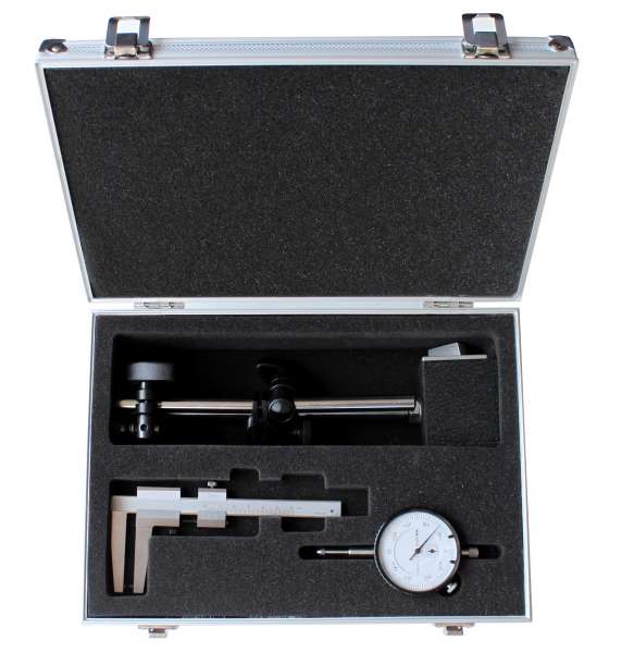 ANALOG Bremsscheibenprüfsatz 3-teilig, Messuhr Magnet-Messstativ Bremsscheiben-Messschieber