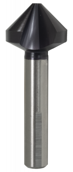 Kegelsenker, HSS-Co5 , DIN 335 C, 90°, ungleiche Teilung, (6,30-31,00mm), TiALN-beschichtet