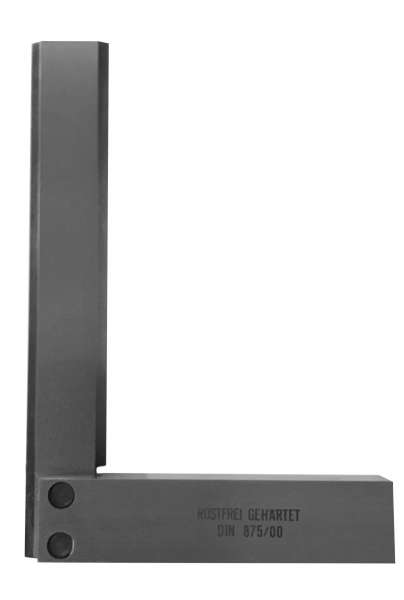 Präzisions-Haarwinkel, Inox, gehärtet, DIN 875/0, starke und schwache Schenkel
