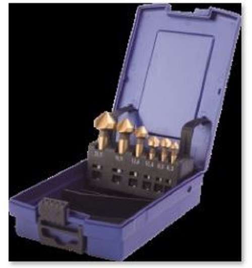 Kegelsenker DIN 335 C, 90°, PROFILINE, 6-teilig, blank, 3-Schneiden